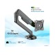 Kaloc KLC-DS200 Adjustable Single Arm Monitor Desktop Mount Stand