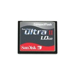 SanDisk 1GB Ultra II Compact Flash Card
