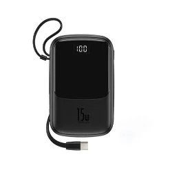 Baseus Qpow Digital Display Power Bank 10000mAh Type-C/Lightning
