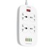 LDNIO SC4407 4 POWER SOCKET + 4 USB MULTIPLUG