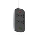 LDNIO SC4407 4 POWER SOCKET + 4 USB MULTIPLUG