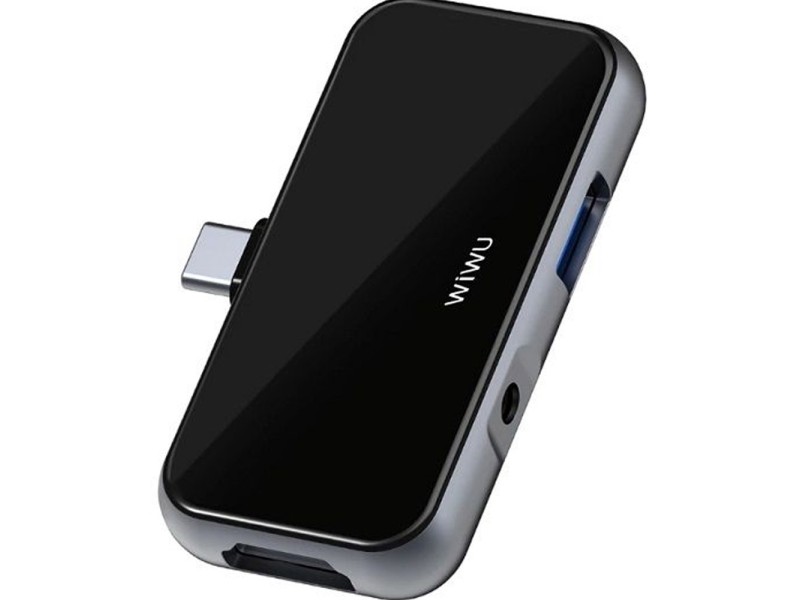 WiWU T5 Pro 4 in 1 USB 3.0 Type C Hub
