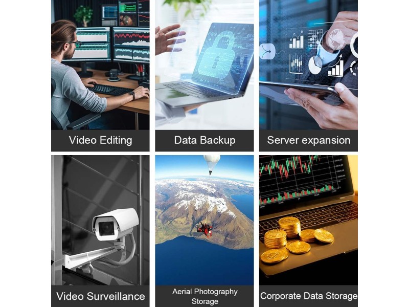 Acasis EC-7351  2 Bay External Array 2.5/3.5 Inch USB to SATA HDD RAID Case