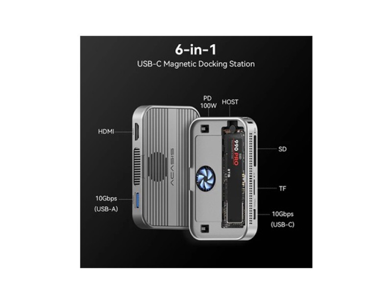 Acasis  EC-1401 10Gbps Magnetic Docking Station & SSD Enclosure