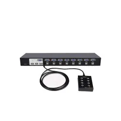 FJGEAR FJ-108UK 4K VGA 8 PORT KVM SWITCH