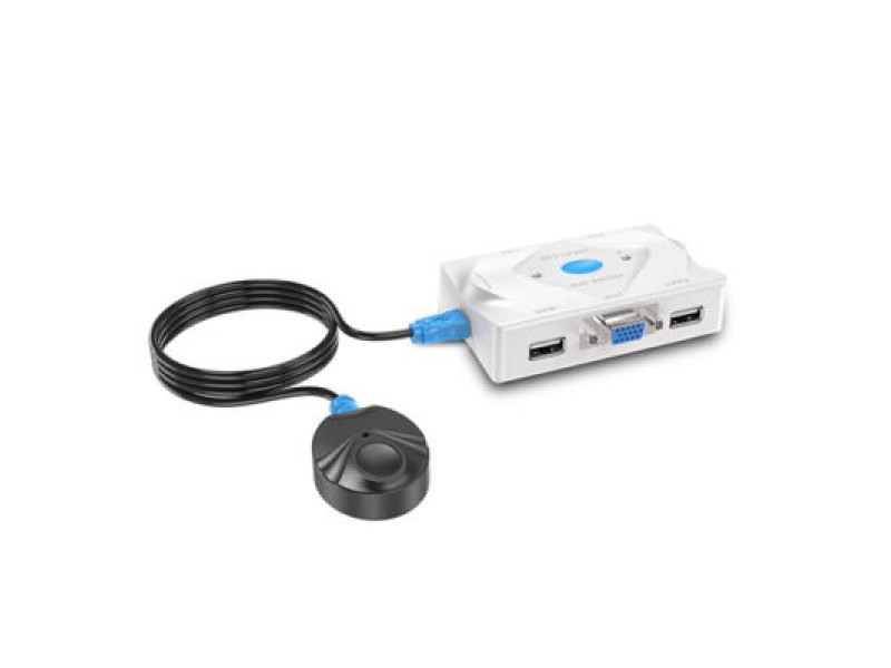 MT-VIKI MT-201KL 2 PORT VGA USB KVM SWITCH