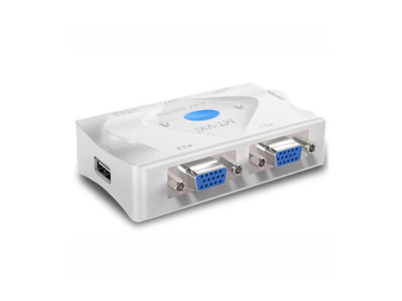 MT-VIKI MT-201KL 2 PORT VGA USB KVM SWITCH