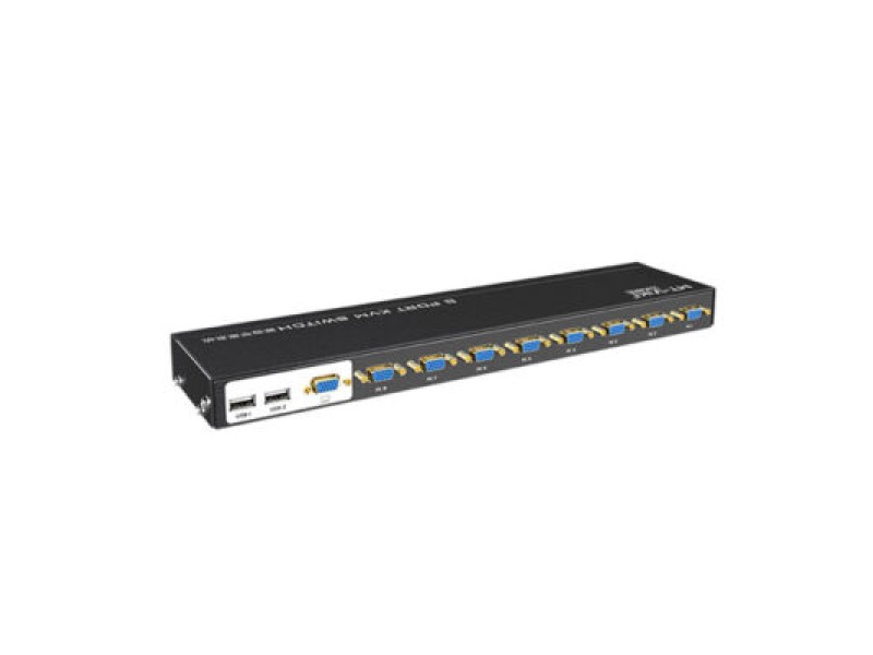 MT-VIKI MT-801UK-C 8 PORT VGA USB KVM SWITCH WITH IR