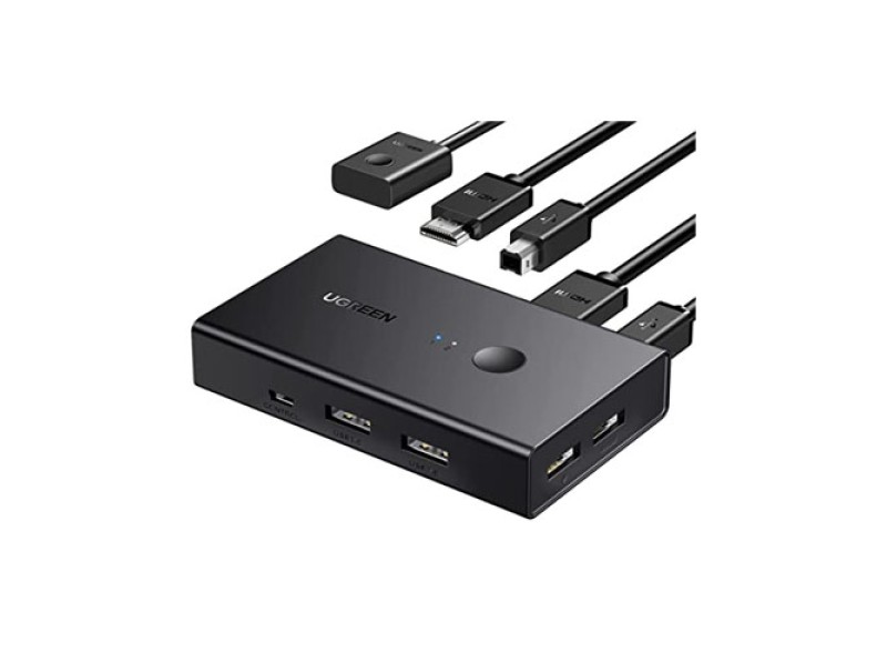 UGREEN 4 IN 1 OUT KVM HDMI SWITCH CM608 (90810)