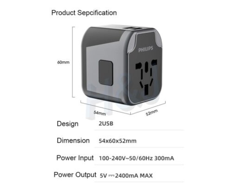 Philips Universal Travel Adapter