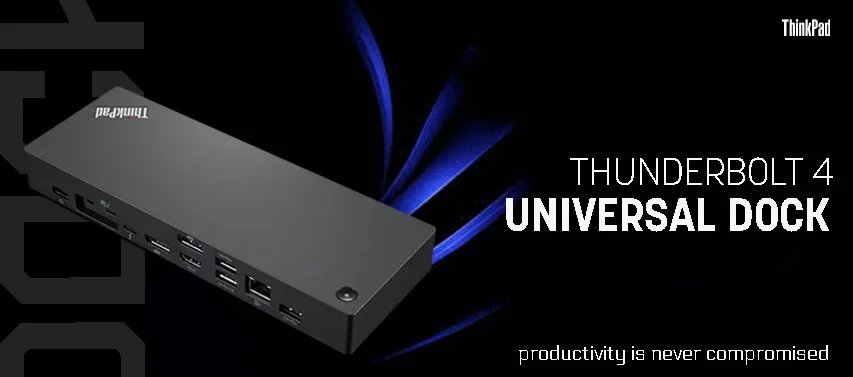 LENOVO THINKPAD UNIVERSAL THUNDERBOLI 4 DOCKING STATION
